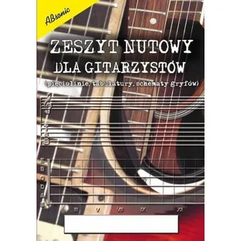 Notový sešit pro kytaristy Absonic