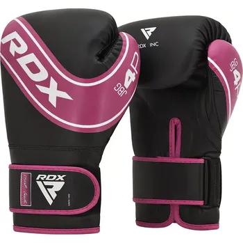 Boxerské rukavice Boxerské rukavice dětské RDX 4B růžové vel. 4 oz