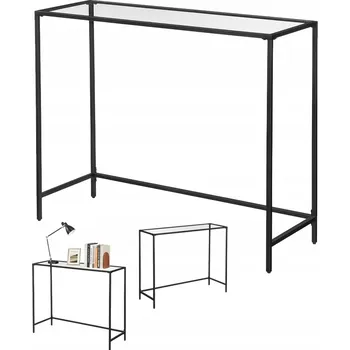 Konferenční stolek Konzolový Stolek Songmics černá 100 x 80 x 35 cm