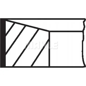 Spojková sada Mahle 021 RS 00113 0N1 Sada pístních kroužků