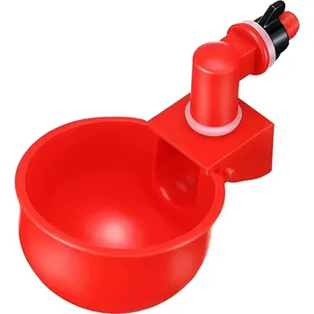 napáječka pro hospodářská zvířata Automatická napáječka pro slepice a křepelky | pítko - Červený