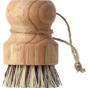 Kartáč na nádobí Čistící bambusový kartáč na nádobí | čistič - tuhé kokosové vlákno