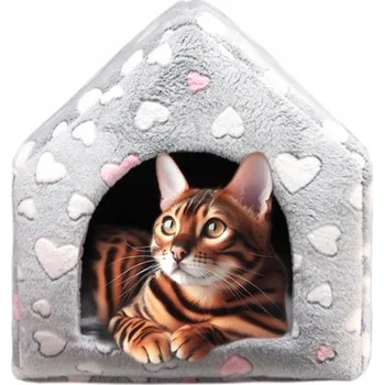 Pelíšek pro psa Domeček Budka Pelíšek kotec potah pro kočky kočku