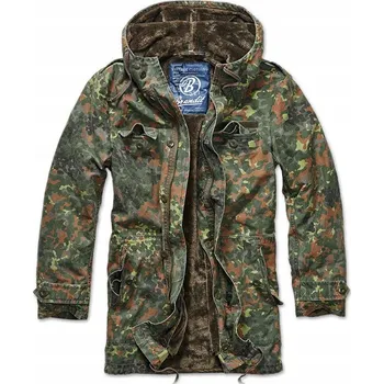 Pánská parka Vojenská bunda Parka BW BRANDIT Flecktarn 4XL