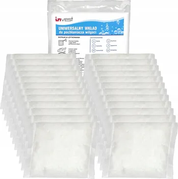 Odvlhčovač vzduchu 24x UNIVERZÁLNÍ NÁPLŇ POHLCOVAČ VLHKOSTI ODVLHČOVAČ VZDUCHU 250g NÁHRADNÍ