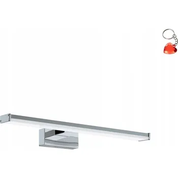 Nástěnné svítidlo Nástěnné svítidlo Eglo stříbrné, integrovaný LED zdroj 7,4 W