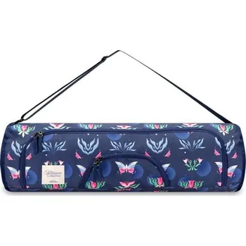 Textilní obal na podložku Spokey THE BLOOM BAG UNI Tmavě modrá, Mix