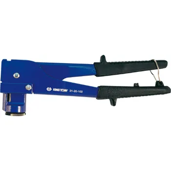 Kleště Kleště nýtovací s otočnou hlavou pro nýty 2.4 - 4.8 mm, jednoruční 278 mm King Tony 21-20-102