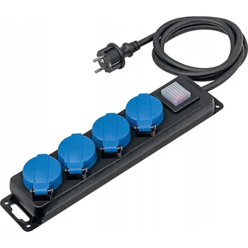 Napájecí kabel As-Schwabe 838611 Prodlužovací Kabel stavební 4-g s vypínačem „F“