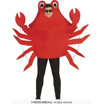 Karnevalový kostým Kostým Krab Maškarní Oblečení Legrační Karneval Zvířata S
