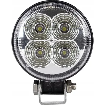 Přídavný světlomet Pracovní LED halogenová lampa 4x3W 12V 24V Flood (široký kužel)
