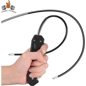 Bojový bič černý 44 cm | tréninková pomůcka | sebeobrana 2 ks