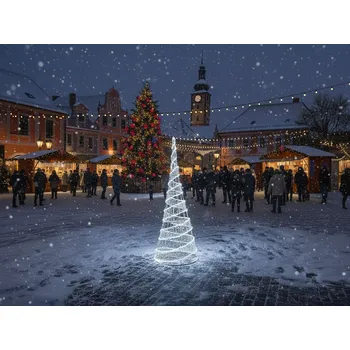 Vánoční stromek Svítící LED strom 250 cm