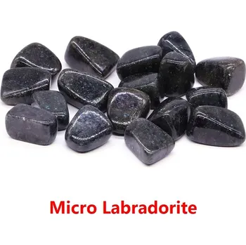 Sběratelství Leštěný přírodní křišťál | dekorace | minerál - Mikro labradorit , 50 g