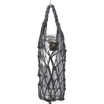 Láhev Síťovaný obal na láhev | taška | pouzdro - Šedá