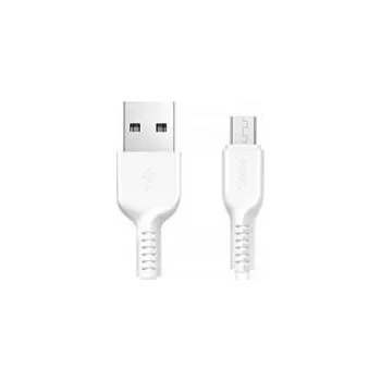 Kabel Hoco USB – microUSB typ B 1 m bílý
