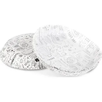 Pečicí papír Papír na pečení BEWELLO BW1033A do fritézy 20cm 50ks