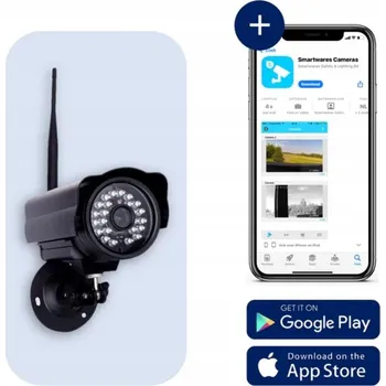 Bezpečnostní kamera IP kamera tubusová (bullet) Smartwares C923IP 1 Mpx