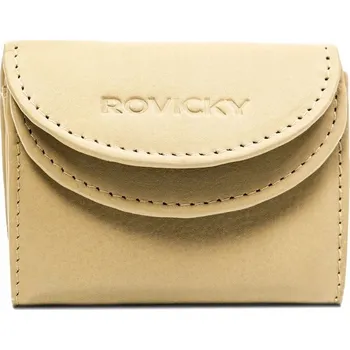 Peněženka Rovicky dámská peněženka z přírodní kůže – béžová
