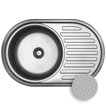 Nerezový dřez Kuchinox Dřez 1 komorový Faro, nerez - SKH_381T, nerez