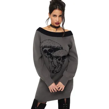 Dámský svetr svetr dámské - Skullcap - KILLSTAR - KSRA013930 - XXL