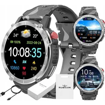 Hodinky CHYTRÉ HODINKY PÁNSKÉ HODINKY MILITARY VOLÁNÍ MNOHO FUNKCÍ POLSKÉ MENU HOVORY