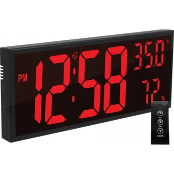 Hodiny Nástěnné hodiny JVD černé 41 cm