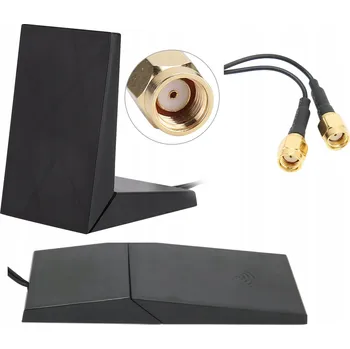 IP kamera VŠESMĚROVÁ WIFI ANTÉNA 2.4GHZ 5GHZ KONEKTOR RP-SMA 8DBI