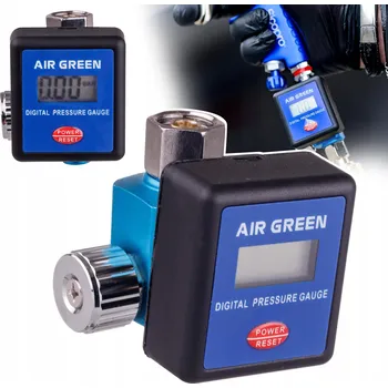 Stříkací pistole REDUKTOR TLAKU PRO LAKÝRNICKÉ PISTOLE ELEKTRONICKÝ DIGITÁLNÍ 1/4"