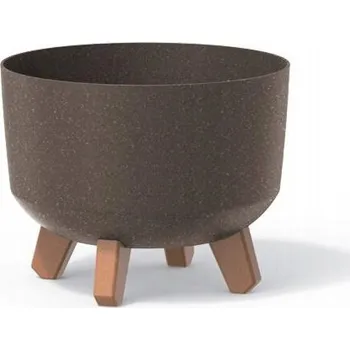 Květináč Béžový plast Květináč Prosperplast 23,8 cm x 23,8 x 18,7 cm