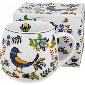 Hrnek Duo Ptačí Kaszubský porcelán 430 ml