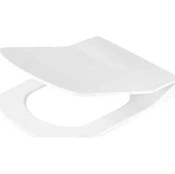 WC sedátko Sedátko na WC Deante Anemon bílé duroplast