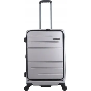 Střední kufr Discovery PATROL stříbrný