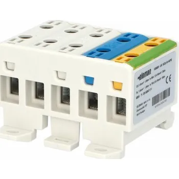 svorka Eleman Svorka univerzální UK 16/3x1A+N/PE, 85A, 5pól., AL/CU, krytá, 3xŠ/M/Z, na DIN/panel