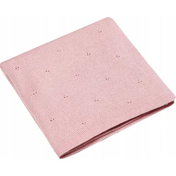Dětská deka Dětská deka růžová 100% Merino vlna 75x100 cm, pro miminko, hřejivá a měkká!