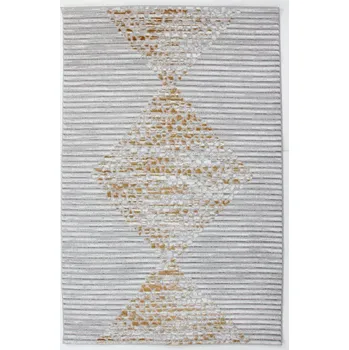 Koberec Koberec Clouds 0218A šedý / žlutý