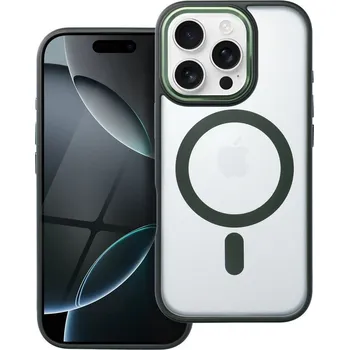 Náhradní kryt pro mobilní telefon Kryt Matte Mag Cover Case s Magsafe iPhone 16 Pro Green