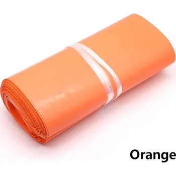 Obálka Plastové obálky samolepicí voděodolné | obaly - pomerančový , 100 ks - 25 x 35 cm