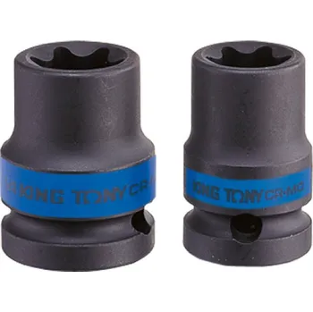 Gola hlavice Nástrčná rázová hlavice King Tony 1/2 CrMo TORX E14 457514M