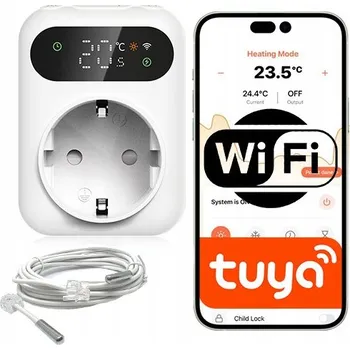Chytrá zásuvka Sone WiFi termostat