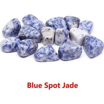 Sběratelství Leštěný přírodní křišťál | dekorace | minerál - Modrý skvrnitý nefrit , 100 g