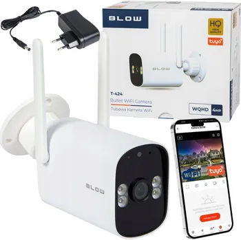 IP kamera EXTERNÍ OTOČNÁ WiFi IP KAMERA 4MPX S NOČNÍM VIDĚNÍM pro MONITORING DOMU, SKLADU