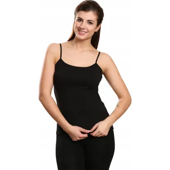 Dámské tričko Dámské černé Tričko 100% BAVLNA vel. L