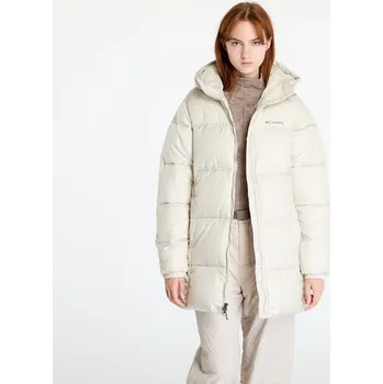 Dámské oblečení Bunda Columbia Puffect™ II Mid Hooded Jacket Dark Stone L