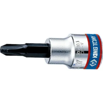 Gola hlavice Hlavice zástrčná King Tony 3/8 CrV Křížová PH2 302102