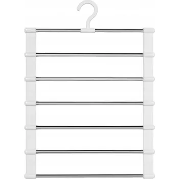 Věšák Stojací věšák plastový ZREE bílý