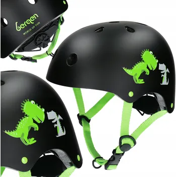 Cyklistická přilba Dětská cyklistická helma Bergen Nino černá BHN-001, velikost XS/S 46-55 cm