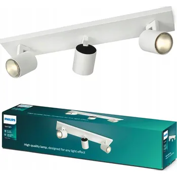 Stropní svítidlo přisazené Philips 50 W GU10 48 cm bílé