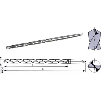 Vrták Vrták 07,80 200/112mm HSS kuželový extra dlouhý