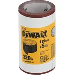 Brusný papír v roli 115mm x 5m P220 DeWalt DT3584